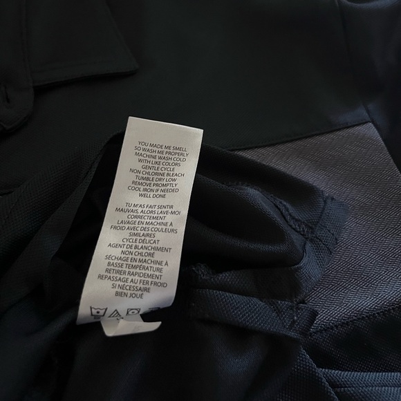SOLD - On another Platform! Travis Mathew Black Colorblock Polo Golf Shirt XXXL - Picture 5 of 7